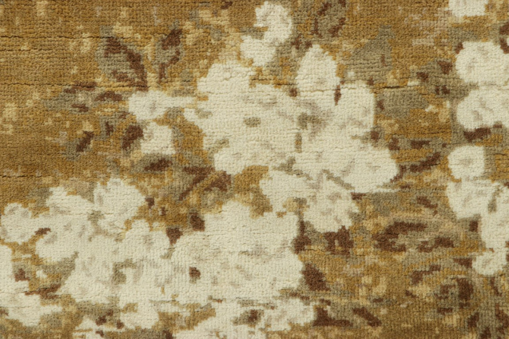 Chinese Art Deco Floral Rug