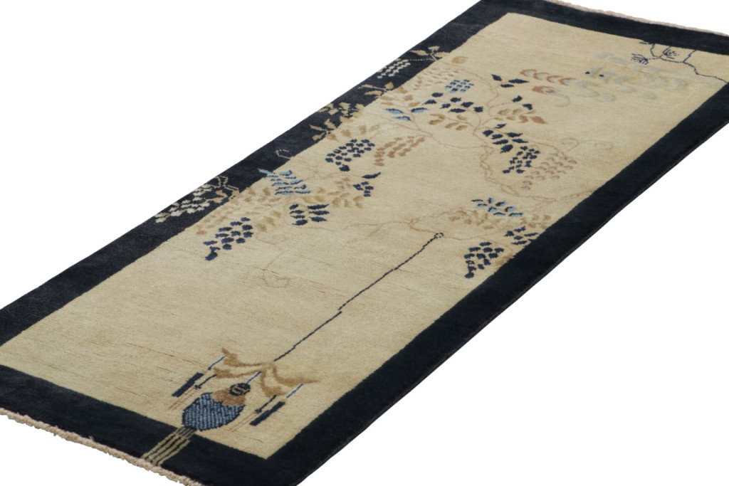 Chinese Art Deco Runner Rug