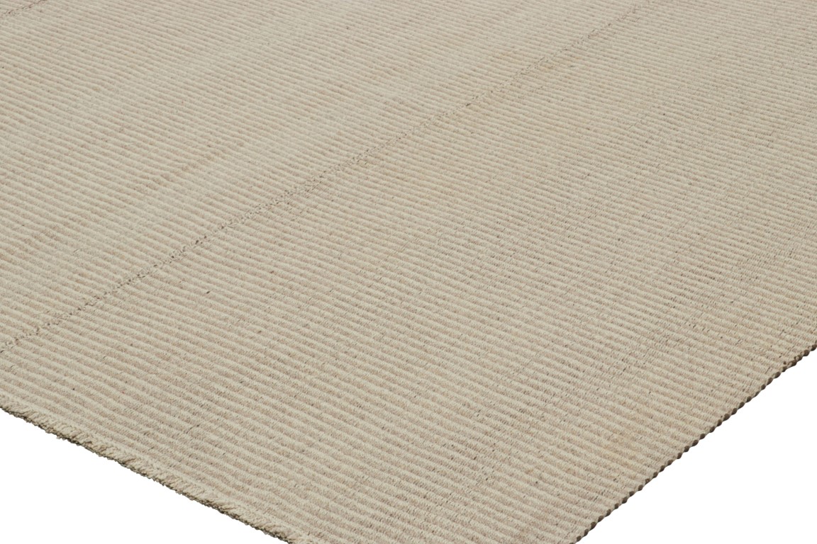 Oversized Striped Kilim Rug