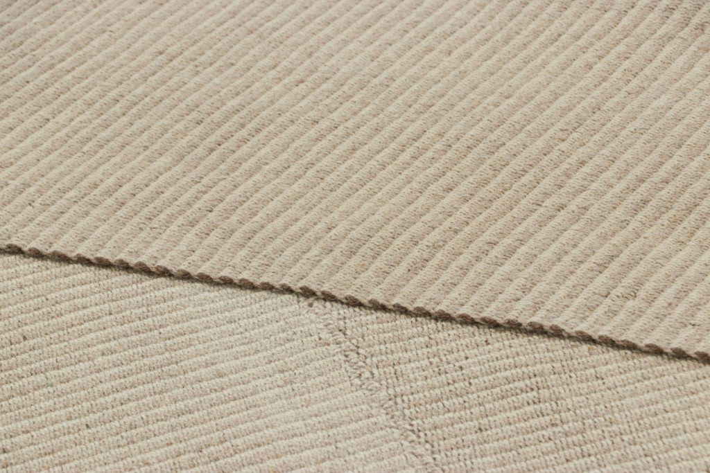 Oversized Striped Kilim Rug