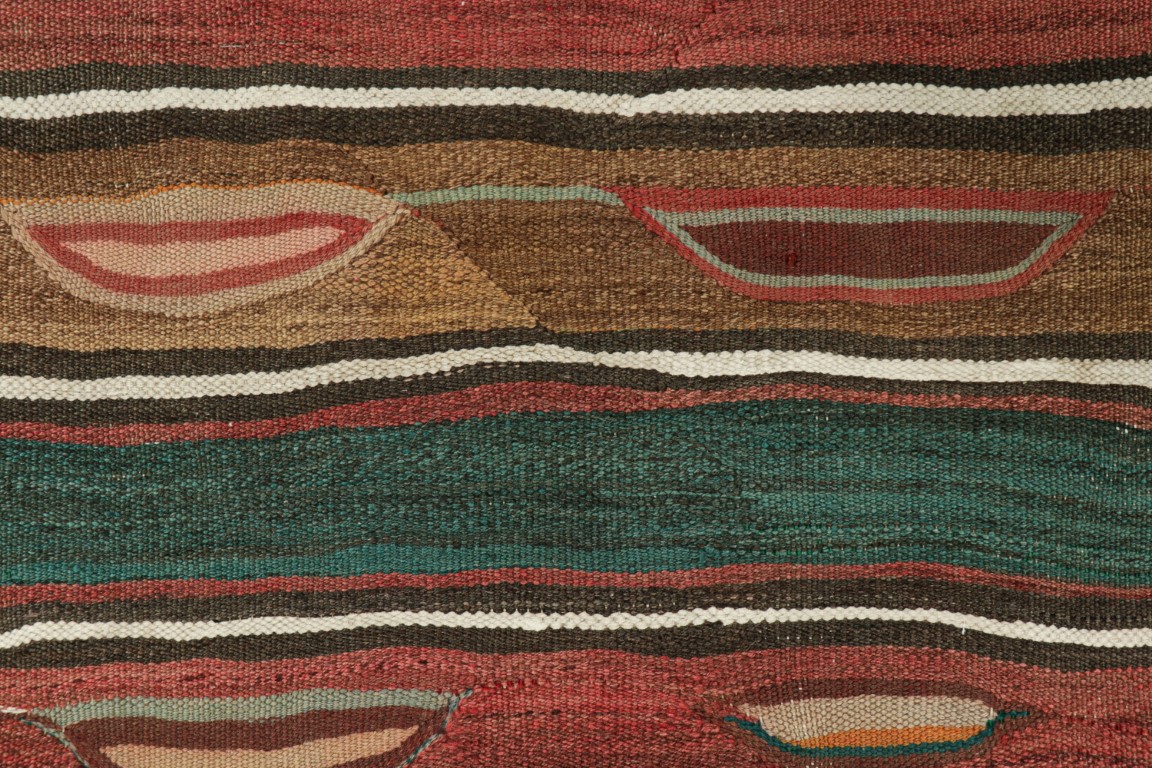 Vintage Striped Kilim