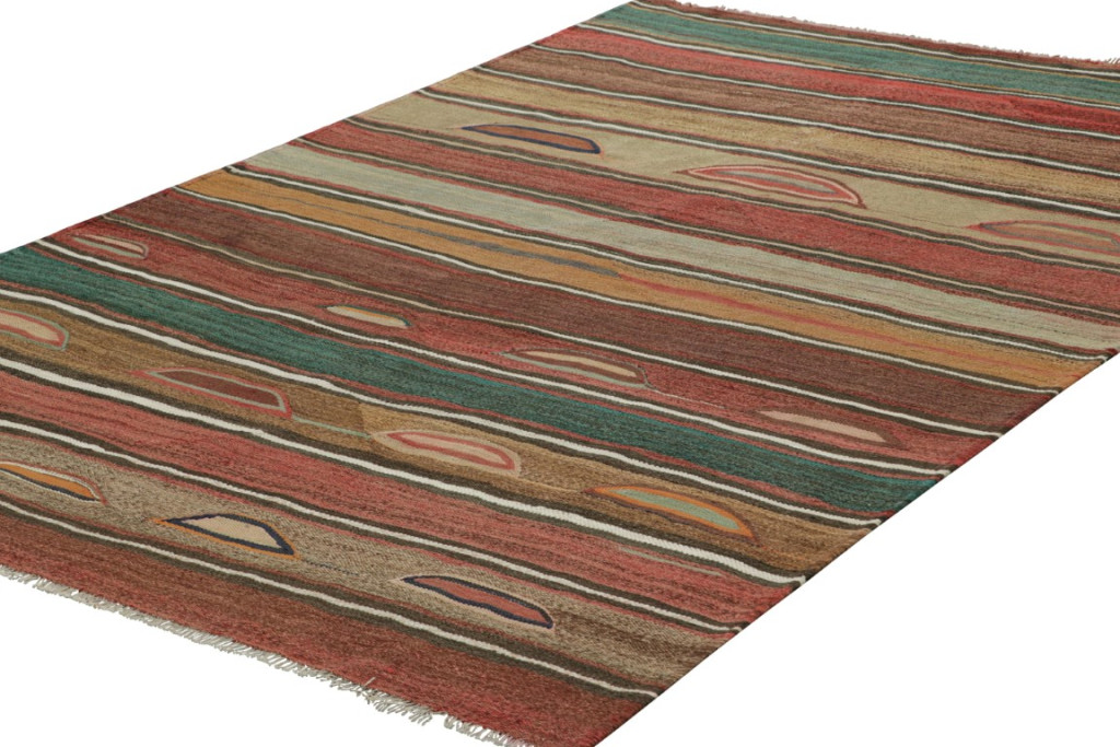 Vintage Striped Kilim