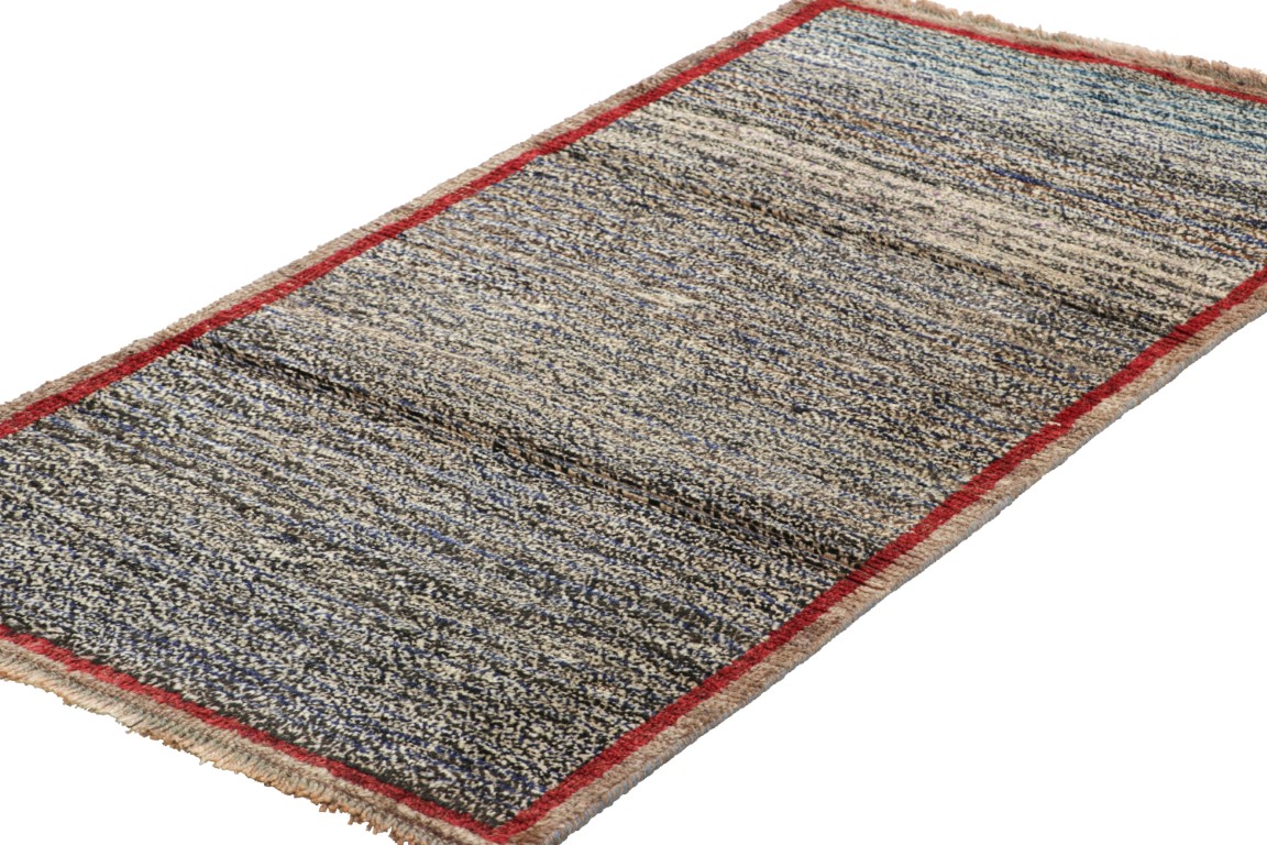 Vintage Gabbeh Solid Rug
