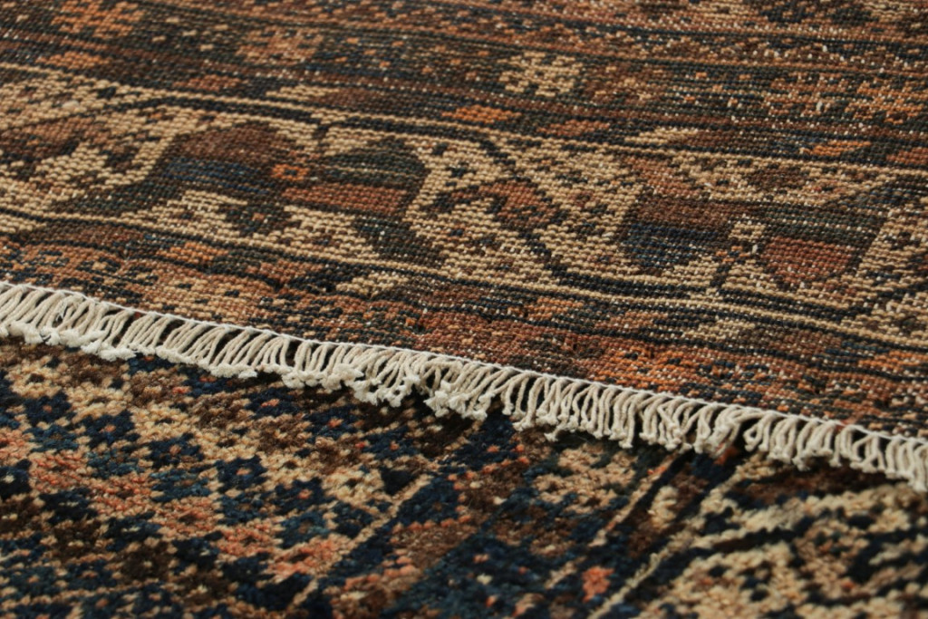 Vintage Gabbeh Geometric Rug