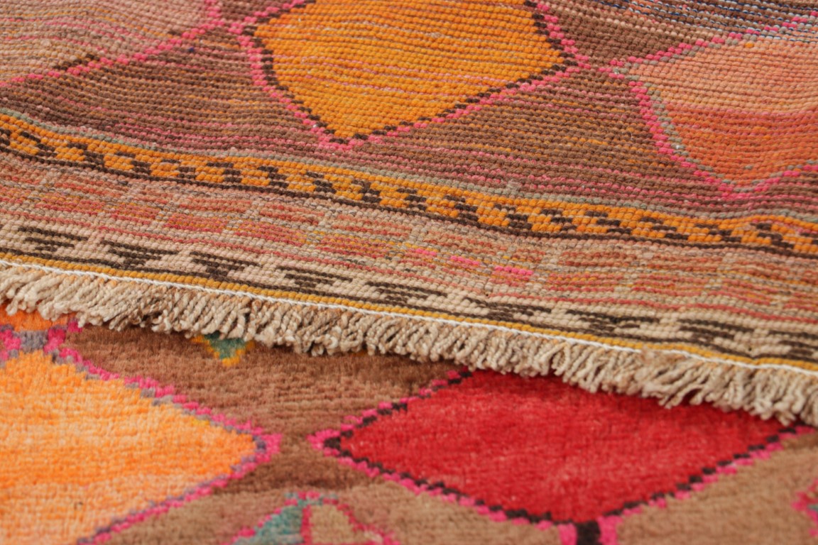 Vintage Gabbeh Geometric Rug