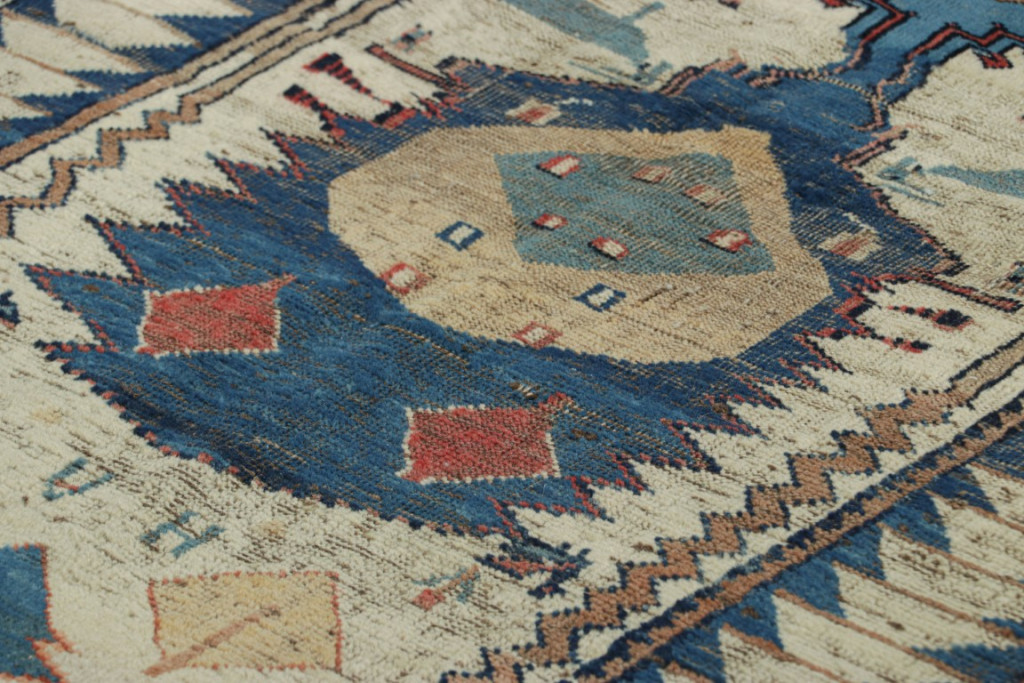 Vintage Gabbeh Tribal Runner