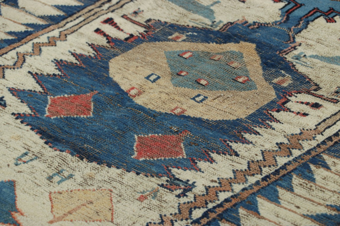 Vintage Gabbeh Tribal Runner