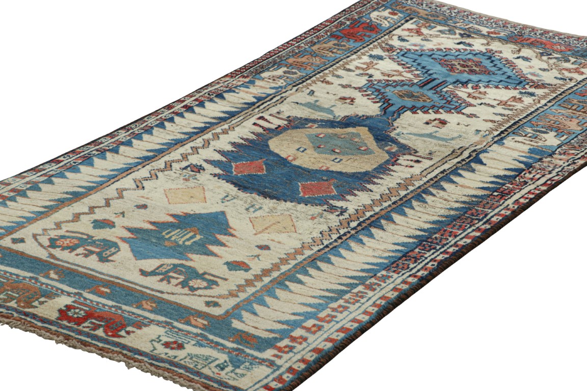 Vintage Gabbeh Tribal Runner