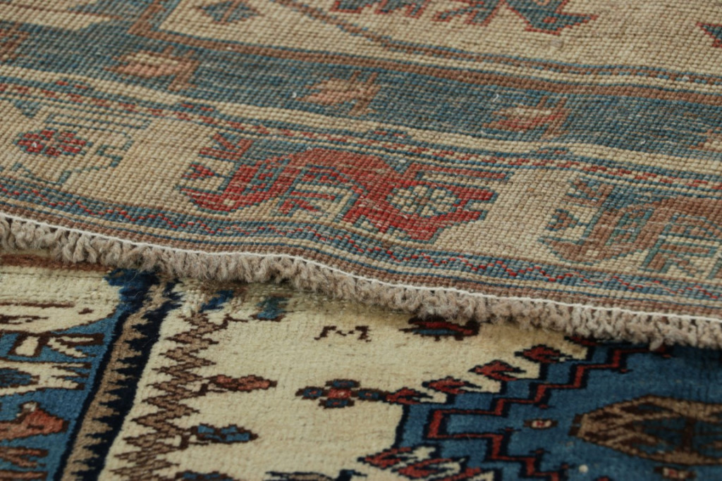 Vintage Gabbeh Tribal Runner