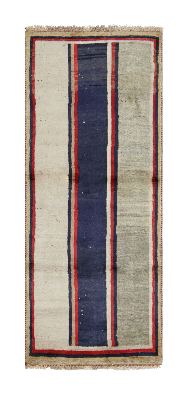 Vintage Gabbeh Geometric Rug