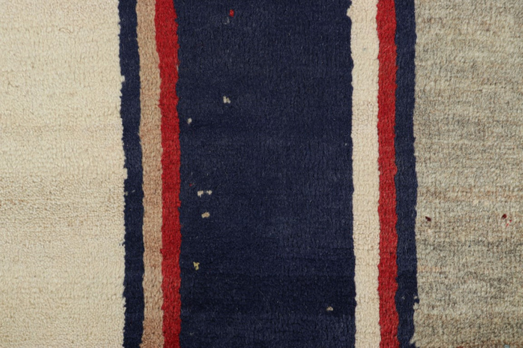 Vintage Gabbeh Geometric Rug