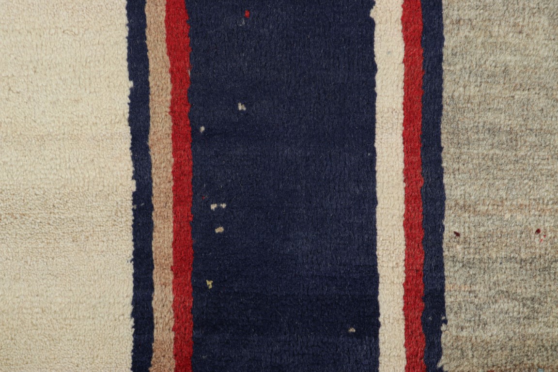 Vintage Gabbeh Geometric Rug