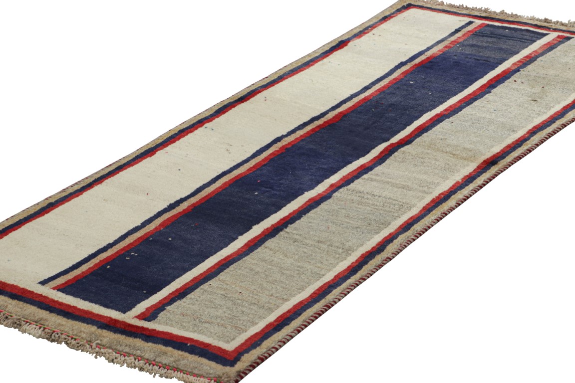Vintage Gabbeh Geometric Rug