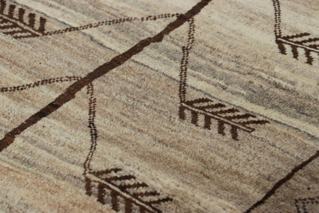 Vintage Gabbeh Geometric Rug