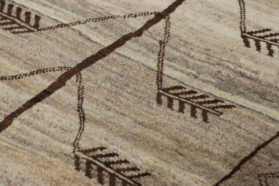 Vintage Gabbeh Geometric Rug