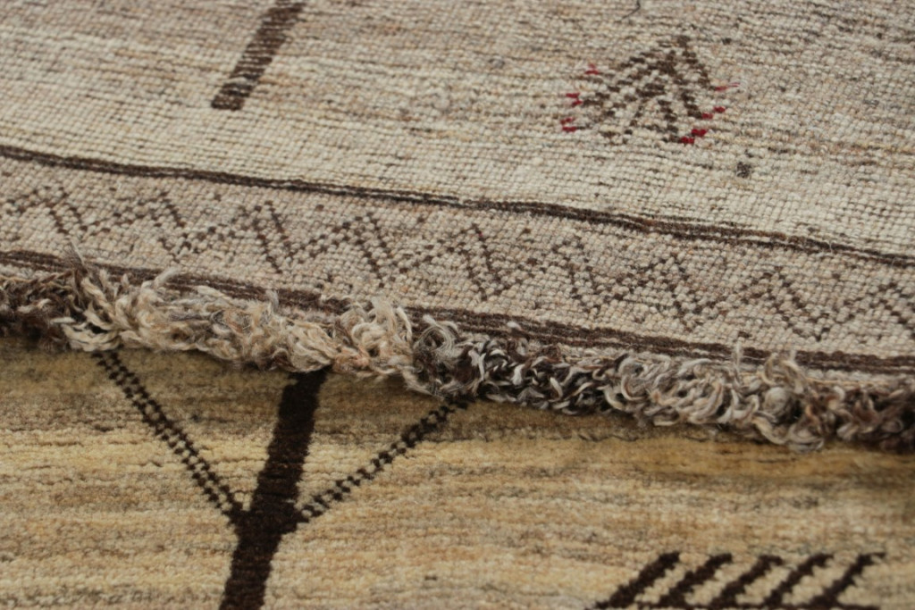 Vintage Gabbeh Geometric Rug