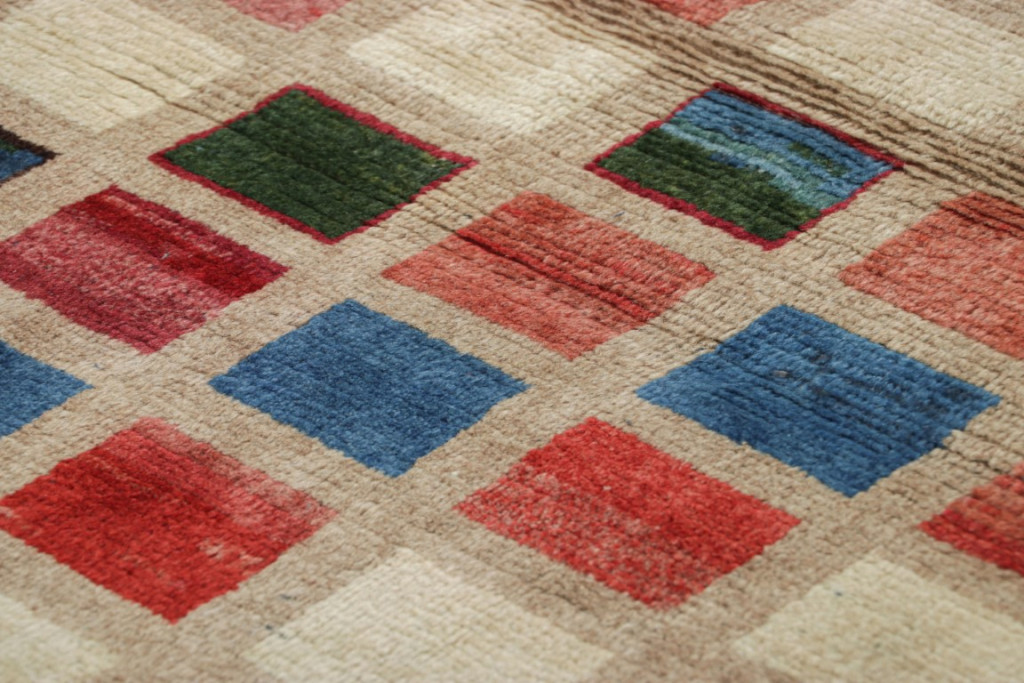 Vintage Gabbeh Geometric Rug