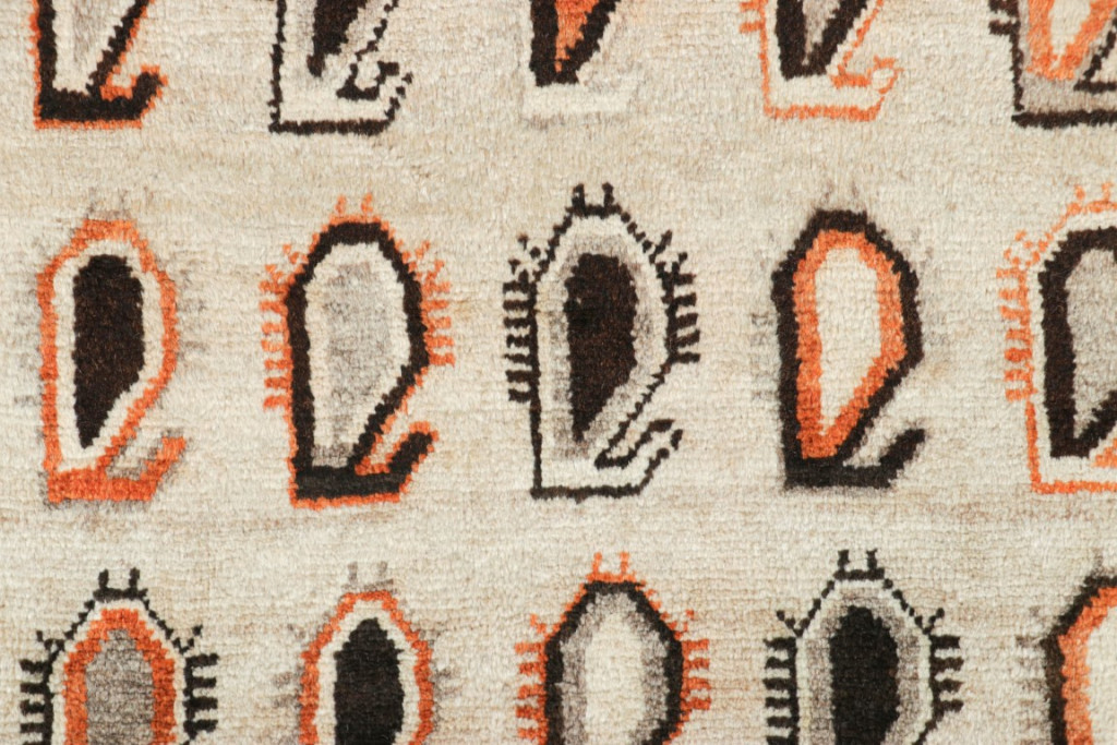 Vintage Gabbeh Geometric Rug