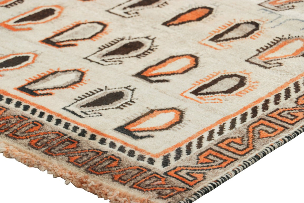 Vintage Gabbeh Geometric Rug