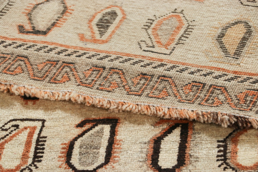Vintage Gabbeh Geometric Rug