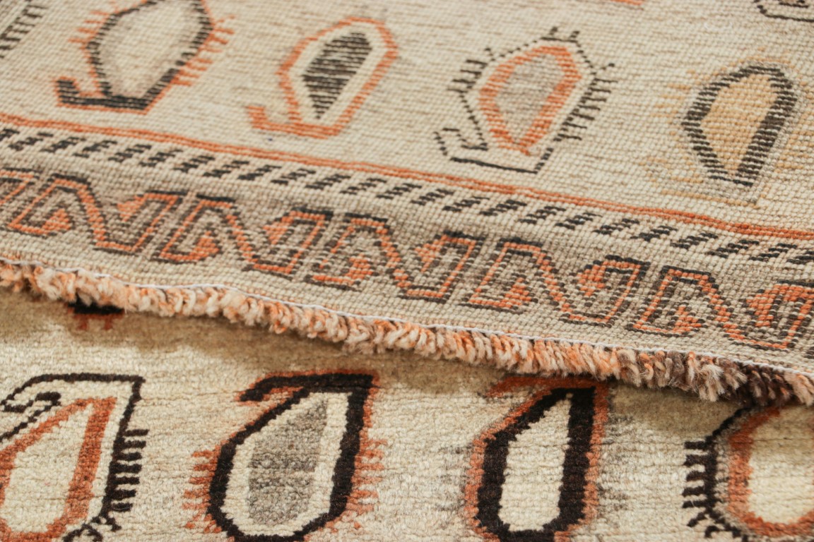 Vintage Gabbeh Geometric Rug