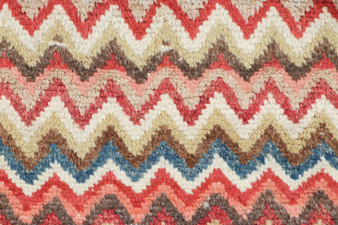 Vintage Gabbeh Geometric Rug