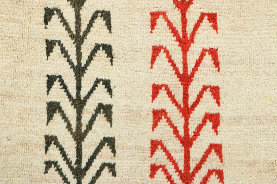 Vintage Gabbeh Geometric Rug