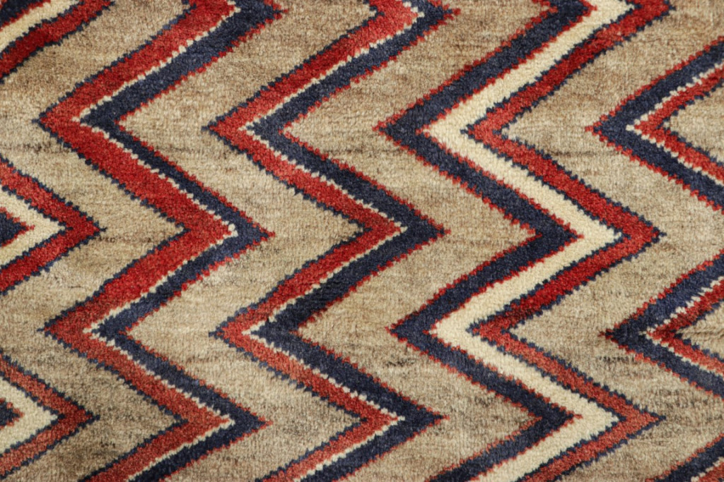 Vintage Gabbeh Geometric Rug