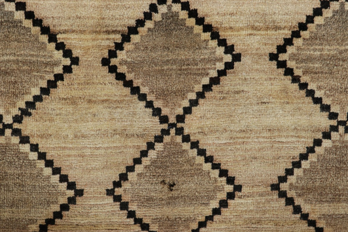 Vintage Gabbeh Geometric Rug