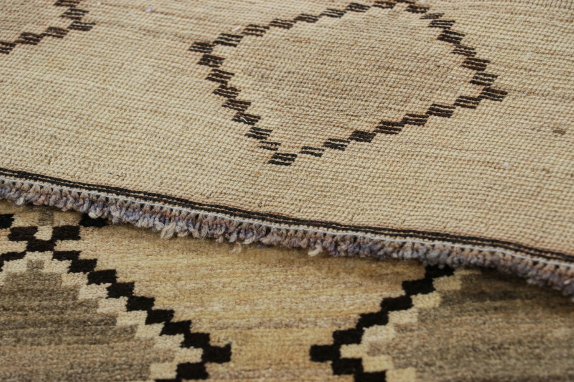 Vintage Gabbeh Geometric Rug
