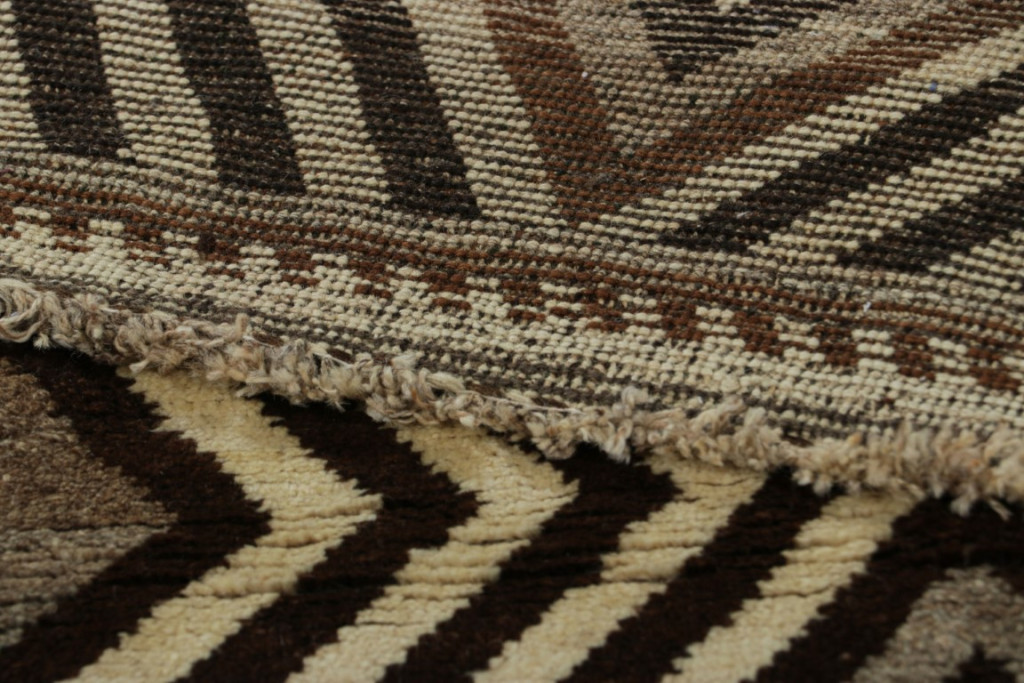 Vintage Gabbeh Geometric Rug