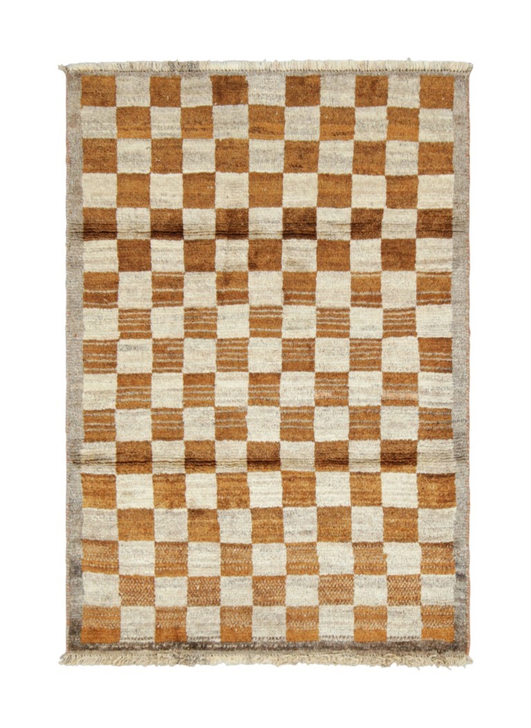 Vintage Gabbeh Geometric Rug