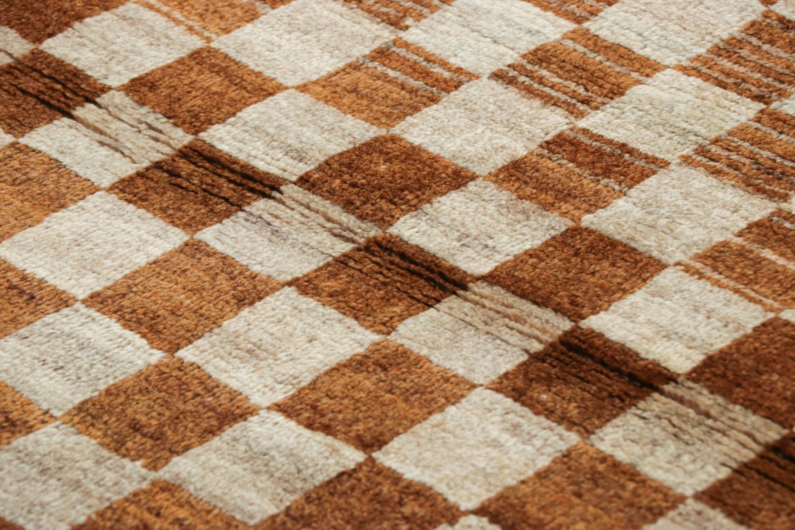Vintage Gabbeh Geometric Rug