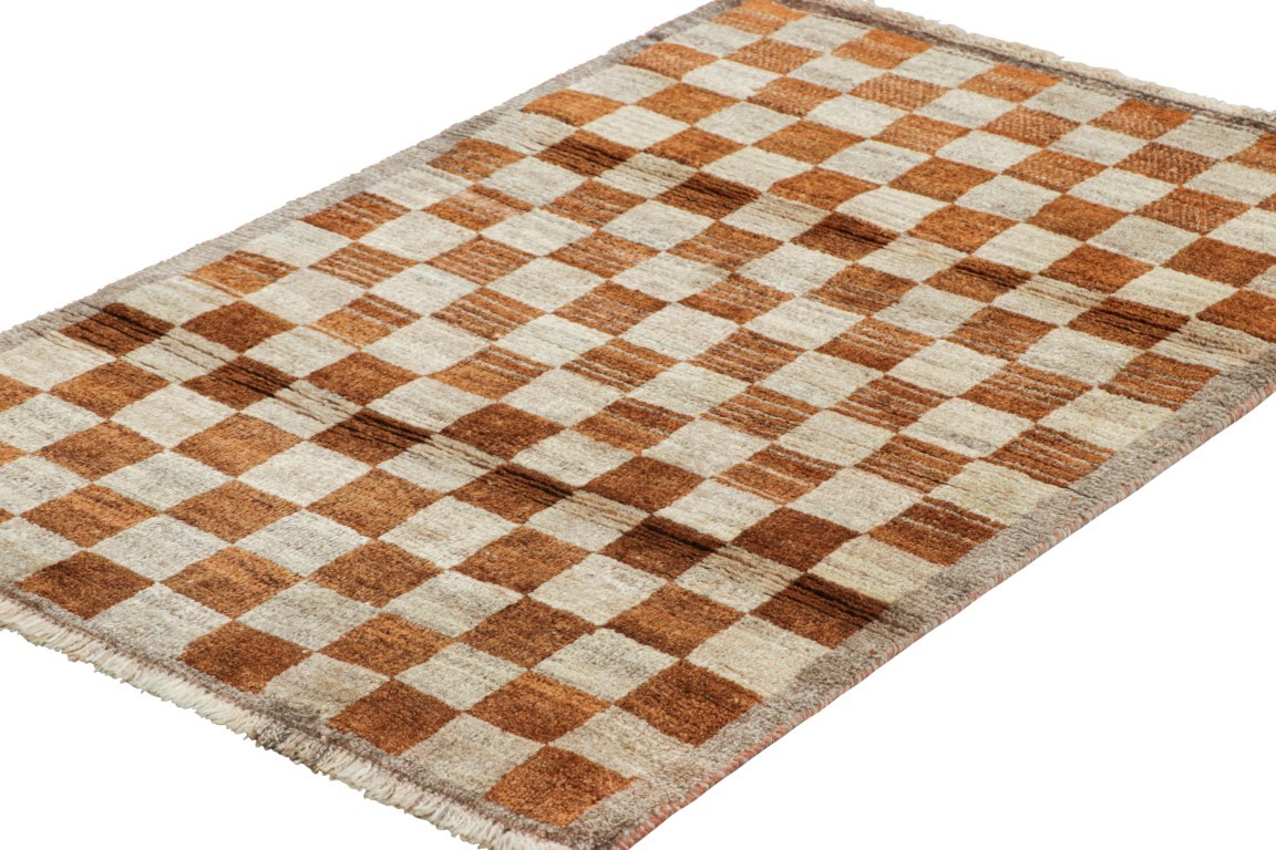 Vintage Gabbeh Geometric Rug