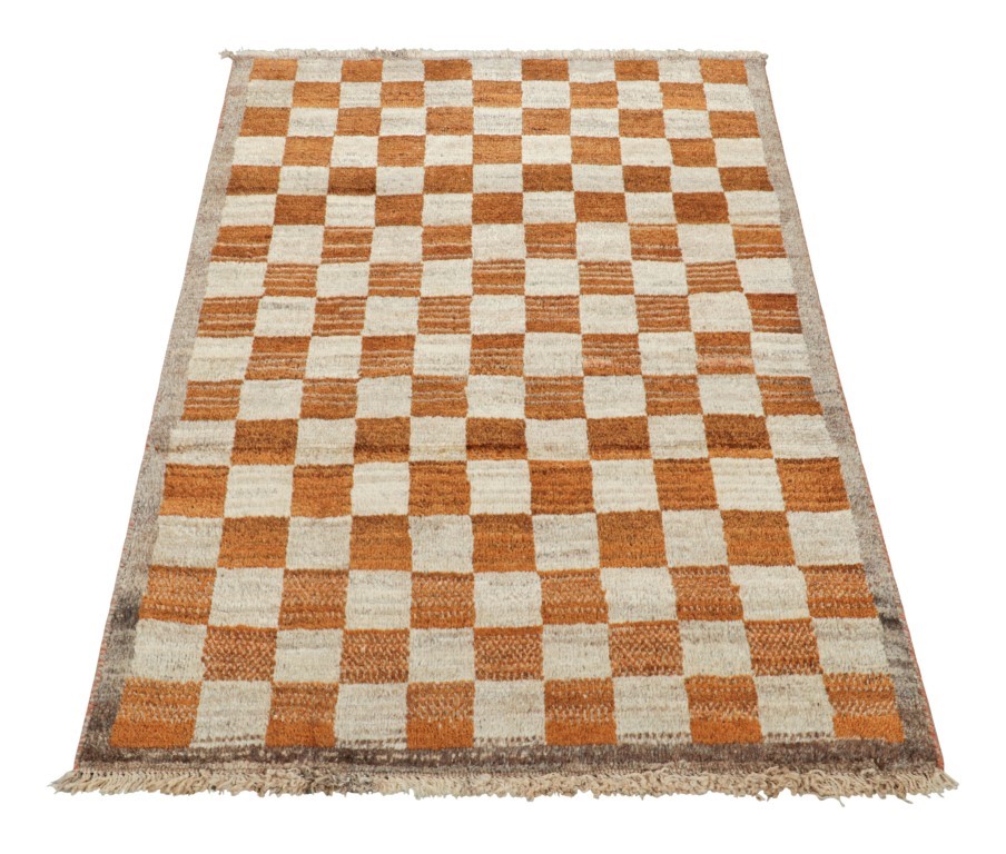 Vintage Gabbeh Geometric Rug