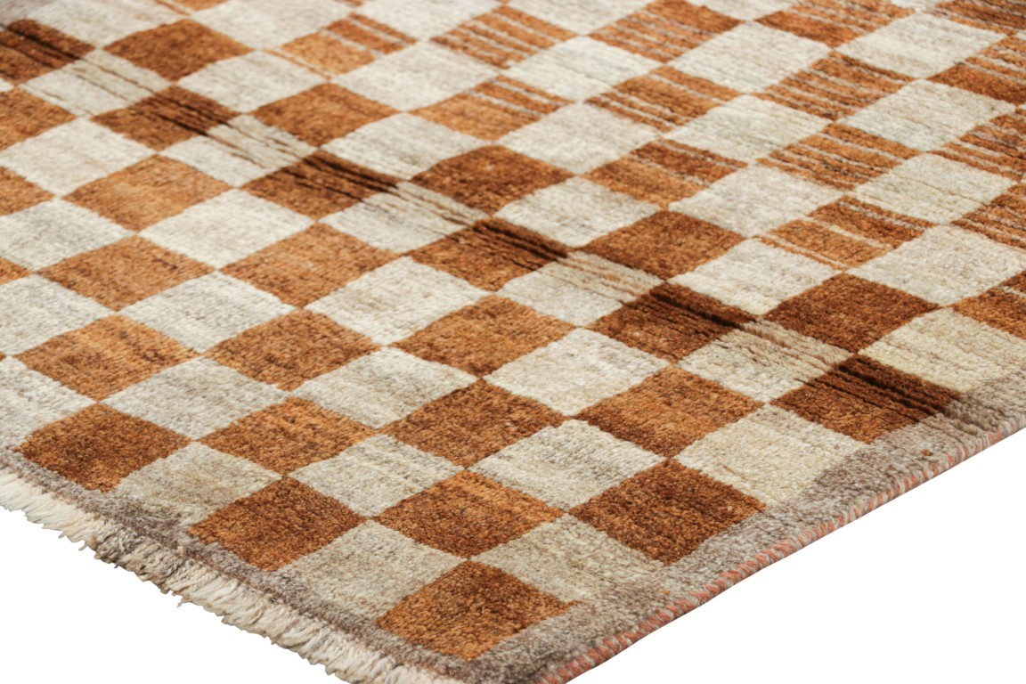 Vintage Gabbeh Geometric Rug