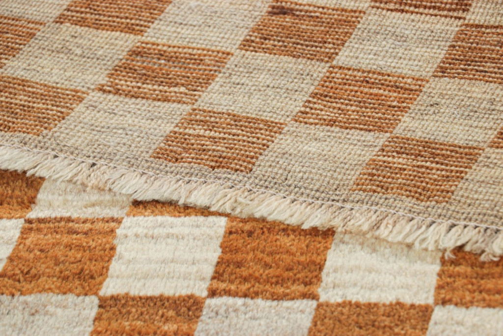 Vintage Gabbeh Geometric Rug