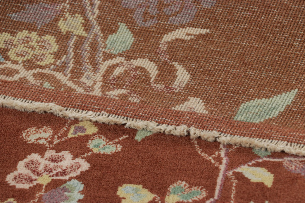 Chinese Art Deco Floral Rug