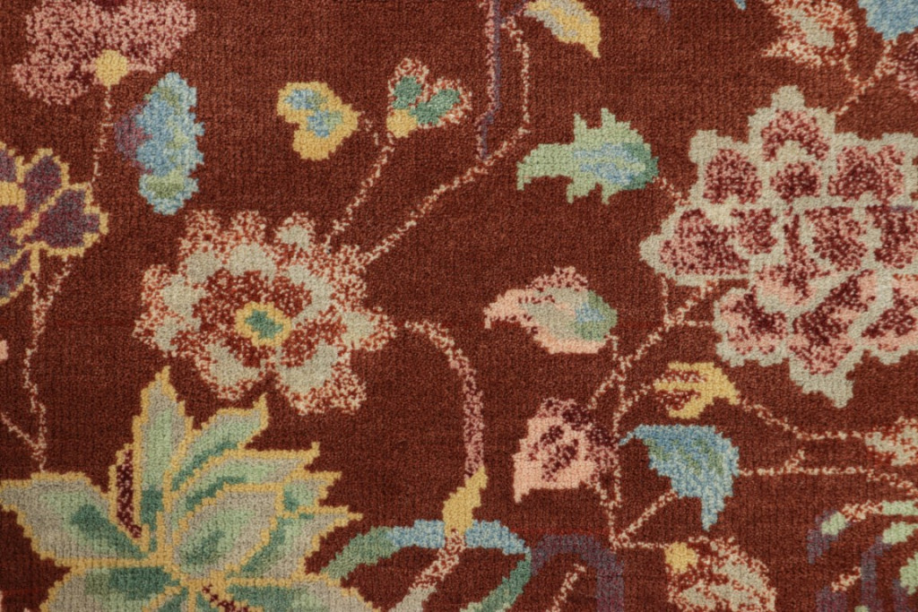 Chinese Art Deco Floral Rug