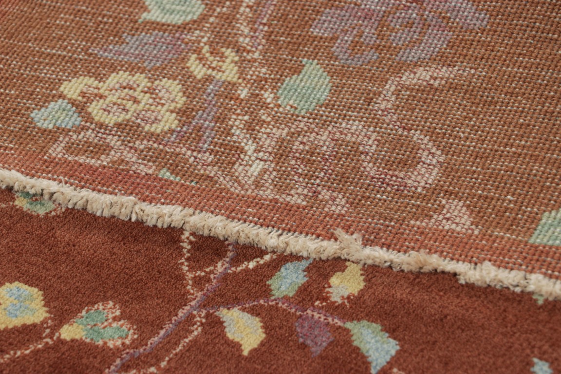Chinese Art Deco Floral Rug