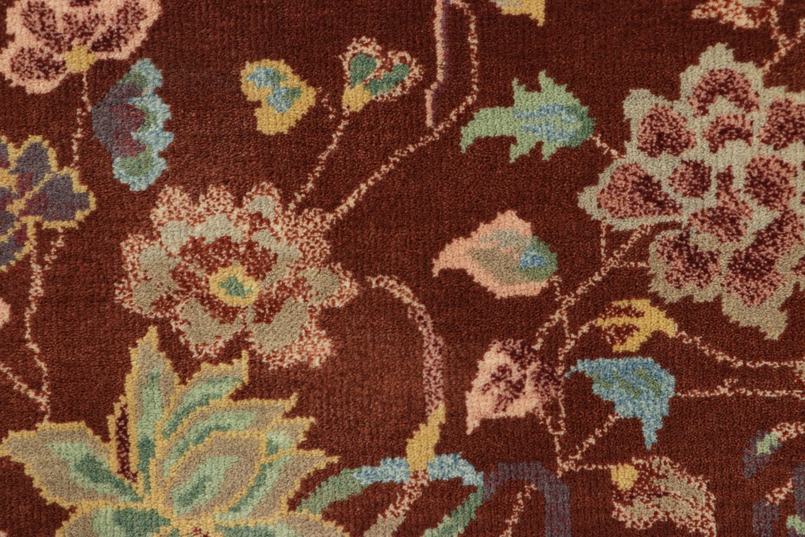 Chinese Art Deco Floral Rug