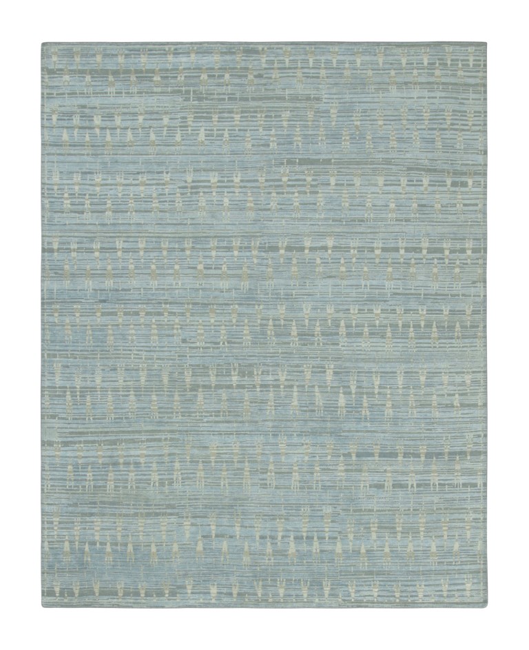 Modern Block Print Rug