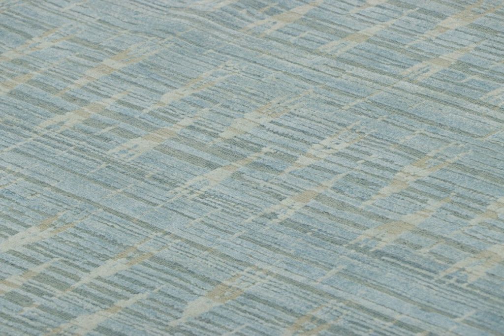 Modern Block Print Rug