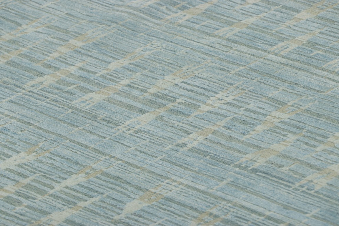 Modern Block Print Rug