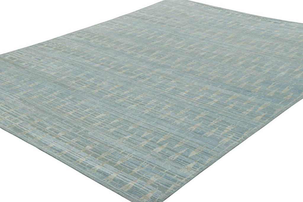 Modern Block Print Rug