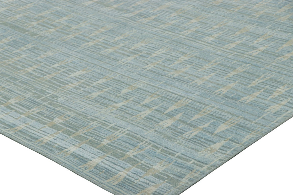 Modern Block Print Rug