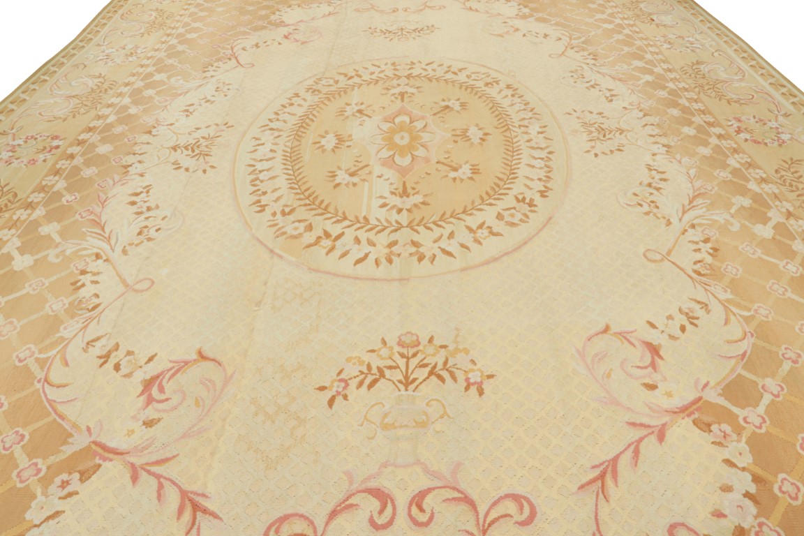 Antique French Aubusson Rug