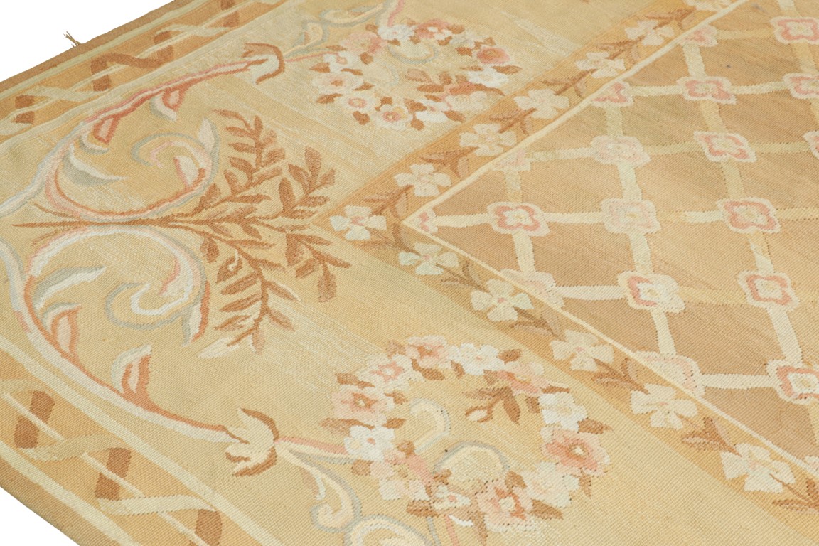 Antique French Aubusson Rug
