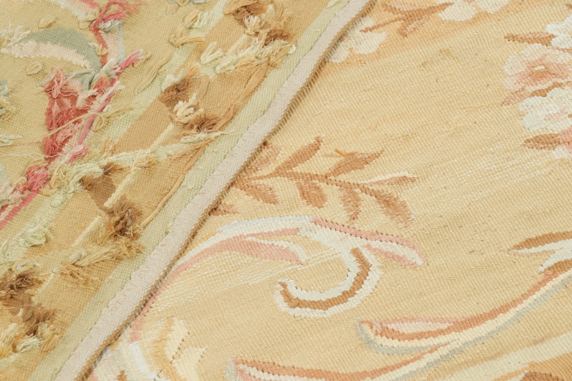 Antique French Aubusson Rug