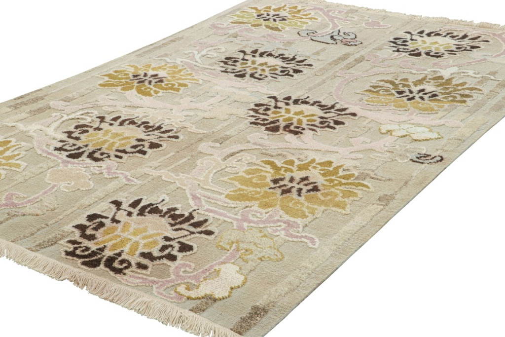 Modern Floral Rug